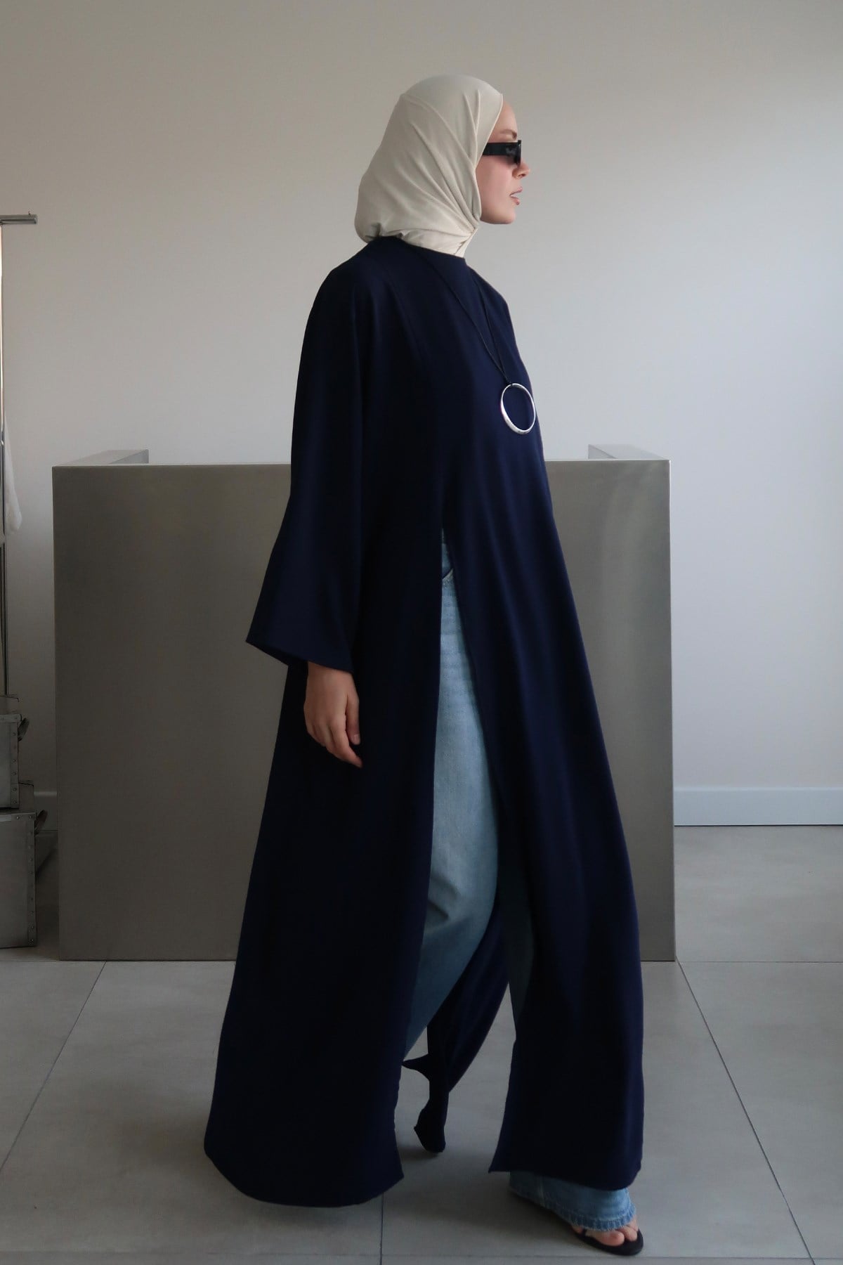 Noir Flow Dress
