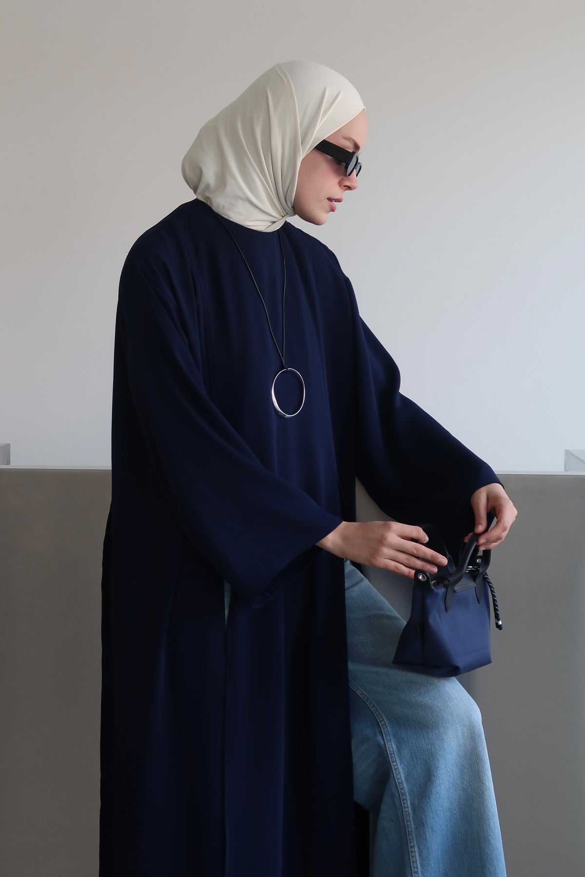 Noir Flow Dress
